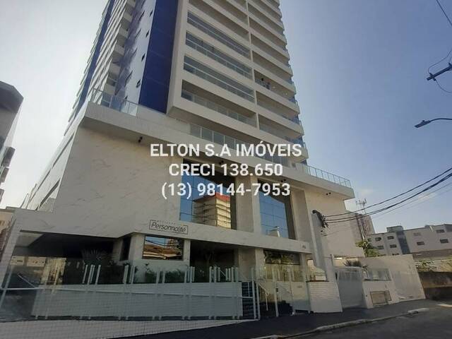 #2077 - Apartamento para Venda em Praia Grande - SP